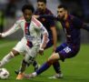 Fofana in azione con la maglia del Lione