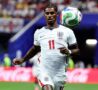 Marcus Rashford con la maglia inglese