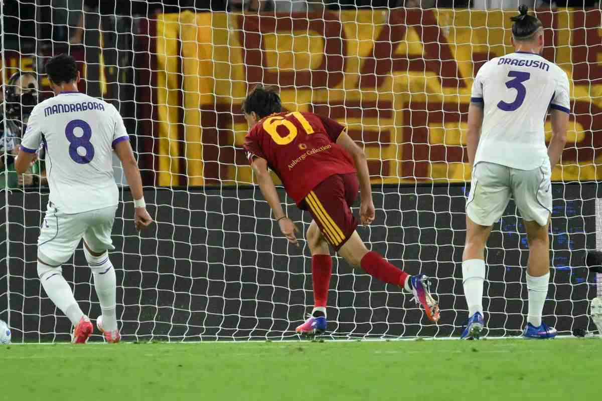 Pisilli segna il 4-0 alla Fiorentina