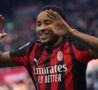 Nkunku esulta con la maglia del Milan