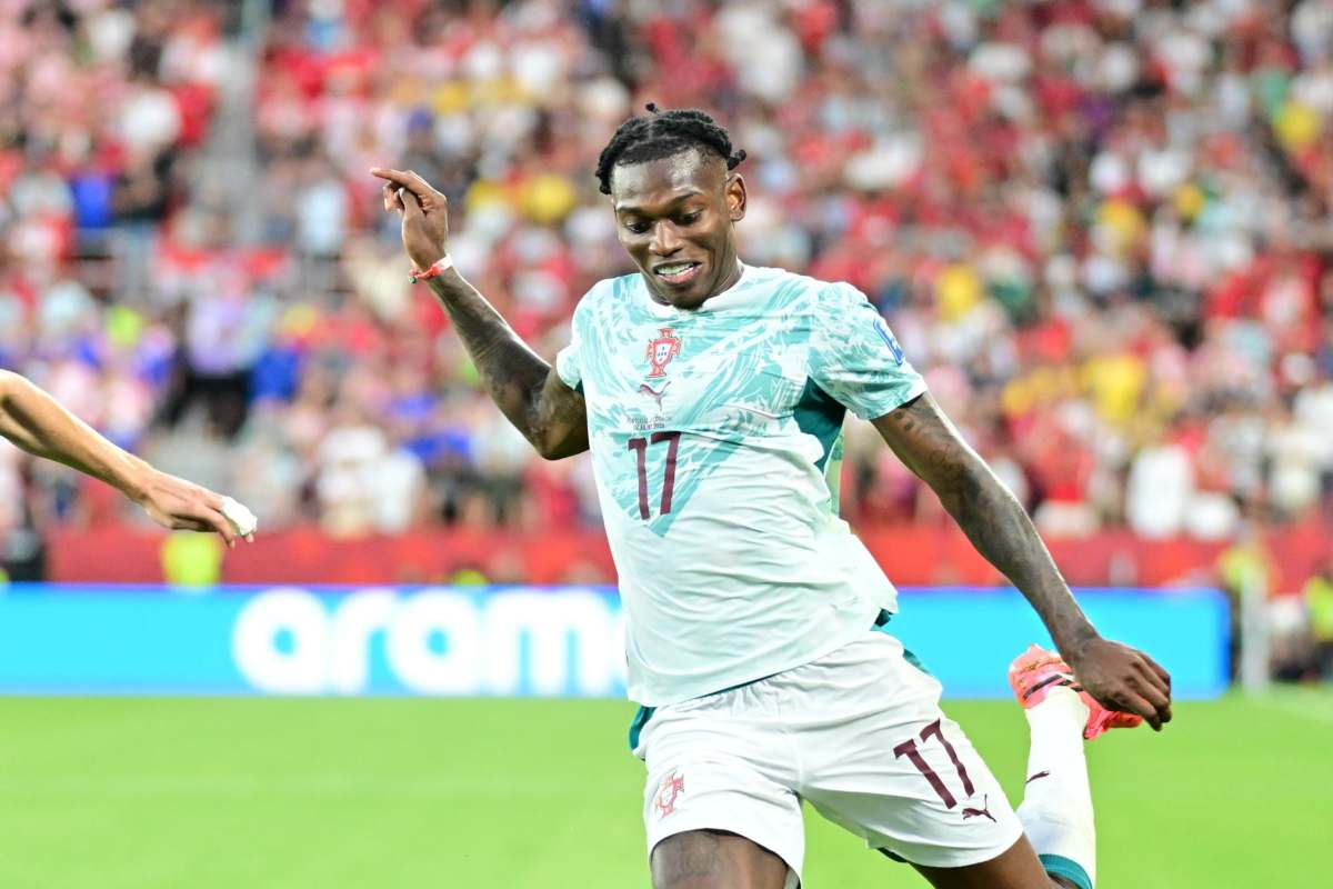 Leao con la maglia del Portogallo