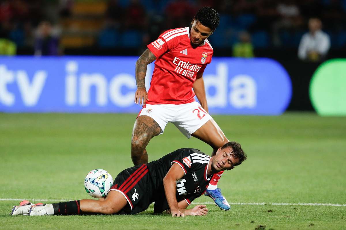 Richard Rios con il Benfica