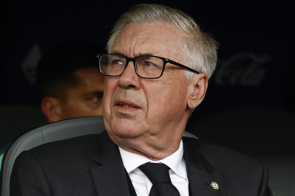 Carlo Ancelotti in panchina