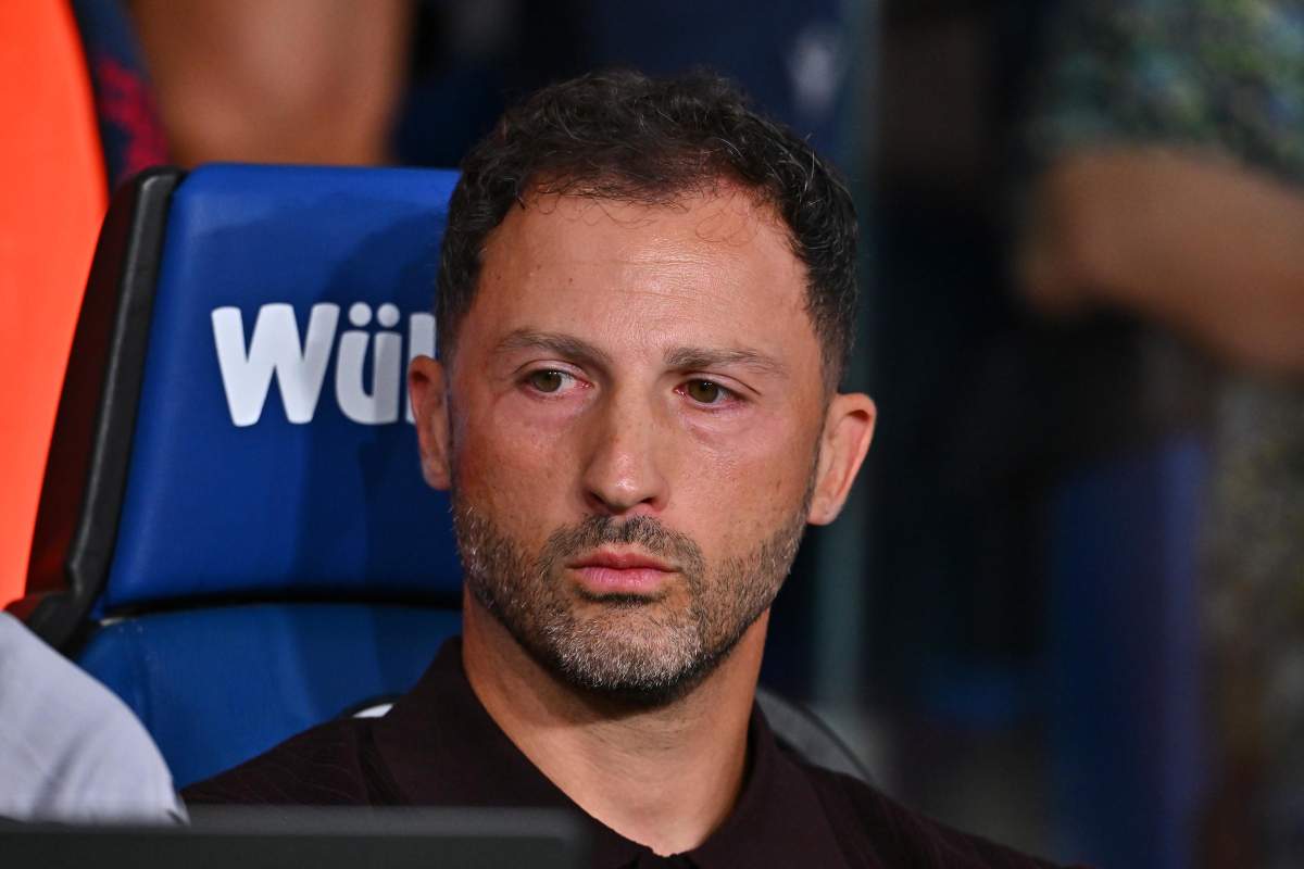 Domenico Tedesco perplesso