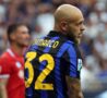 Federico Dimarco durante una partita dell'Inter