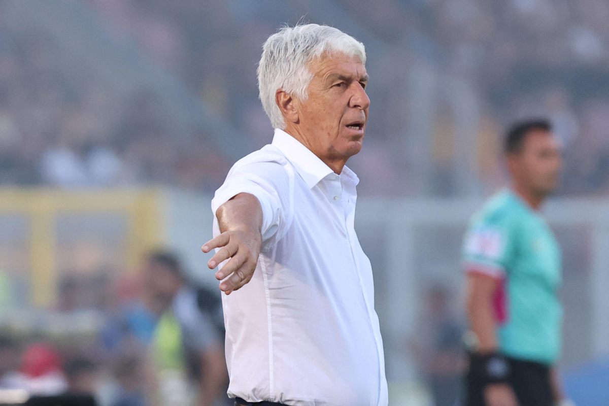 Gian Piero Gasperini a bordo campo