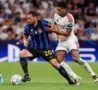 Calhanoglu durante Real Madrid-Inter