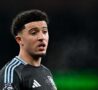 Jadon Sancho con la maglia dell'Aston Villa