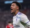 Jadon Sancho esulta dopo un gol