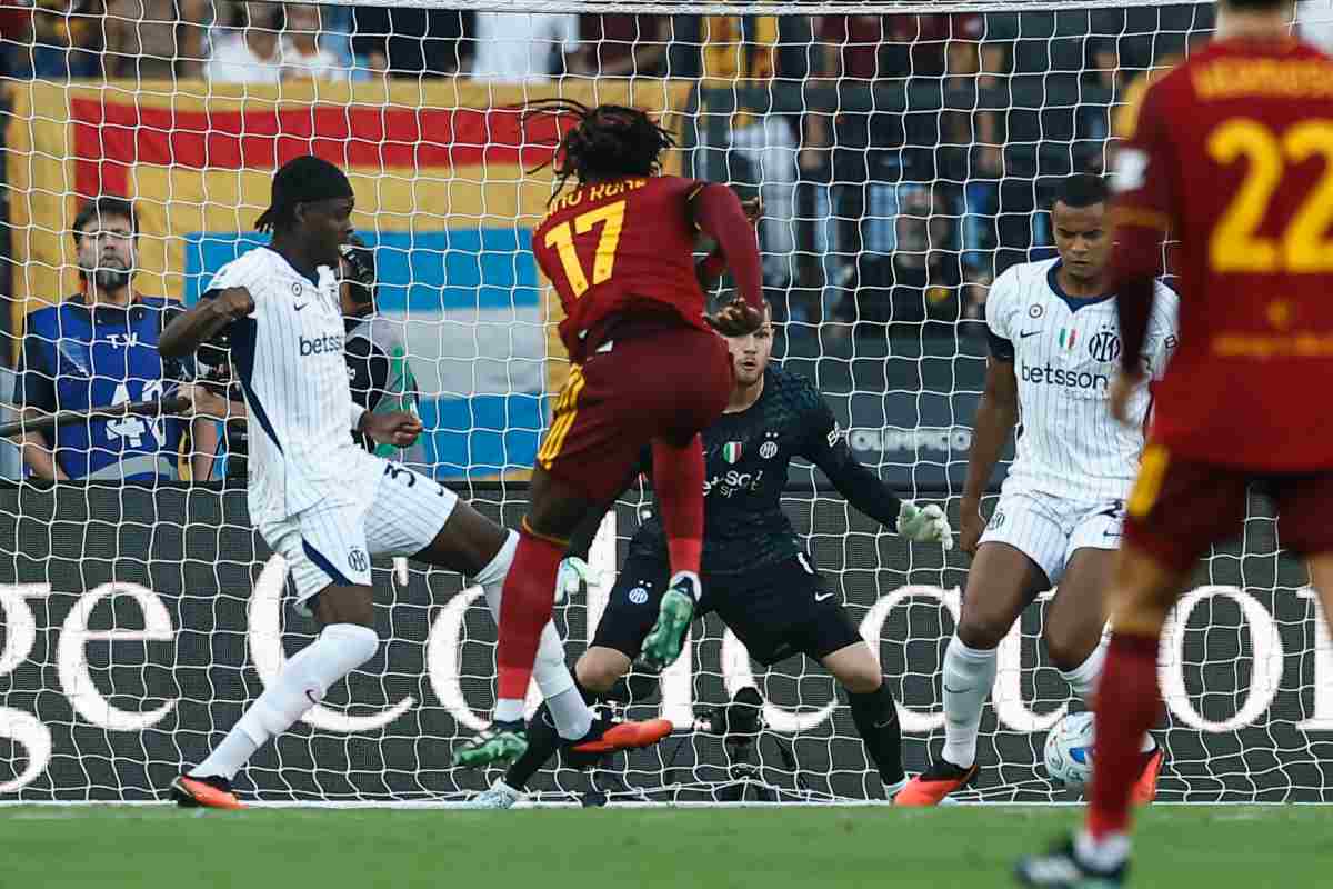 Koné segna il gol contro l'Inter