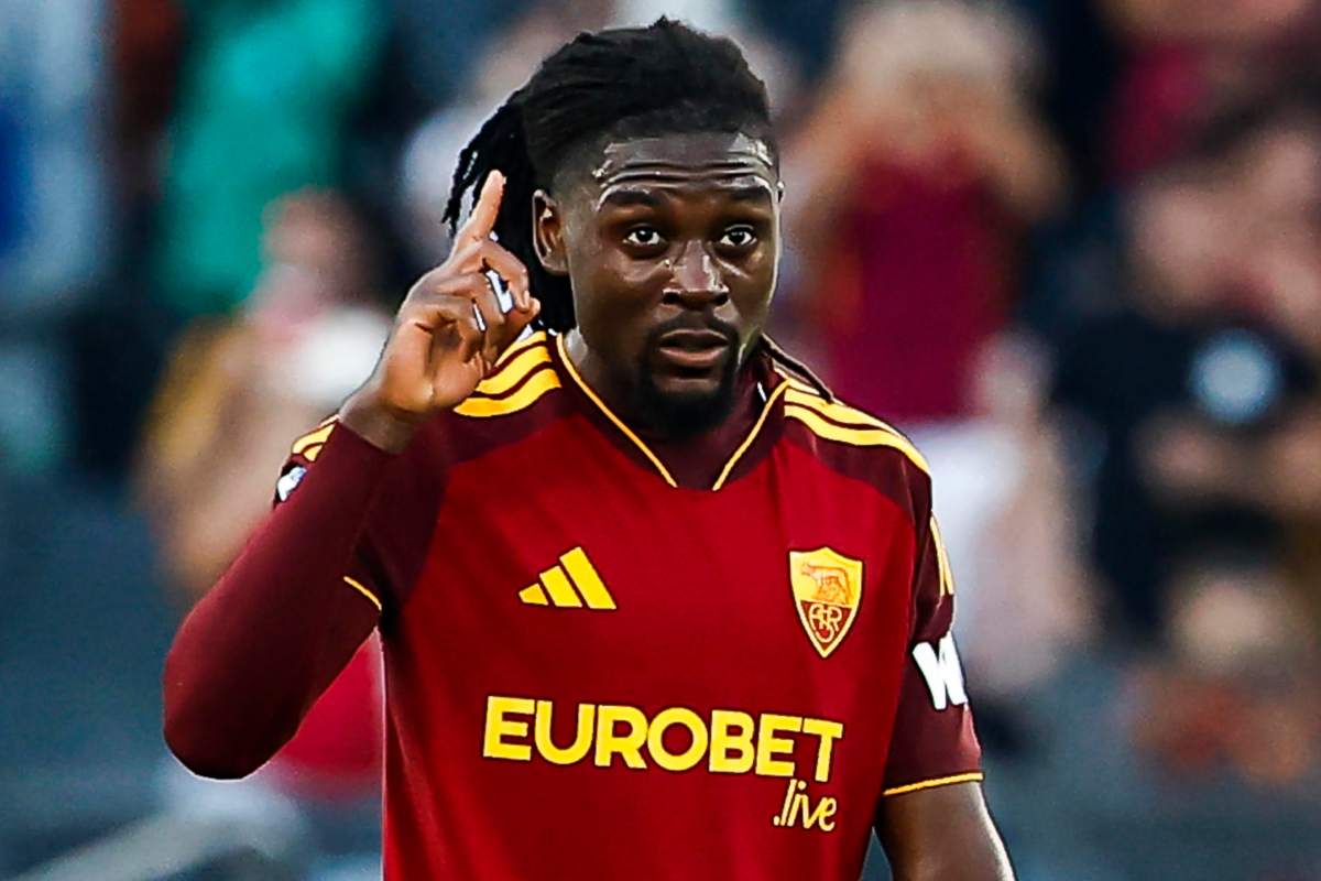Manu Koné durante Roma Inter