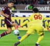 Svilar durante Torino-Roma