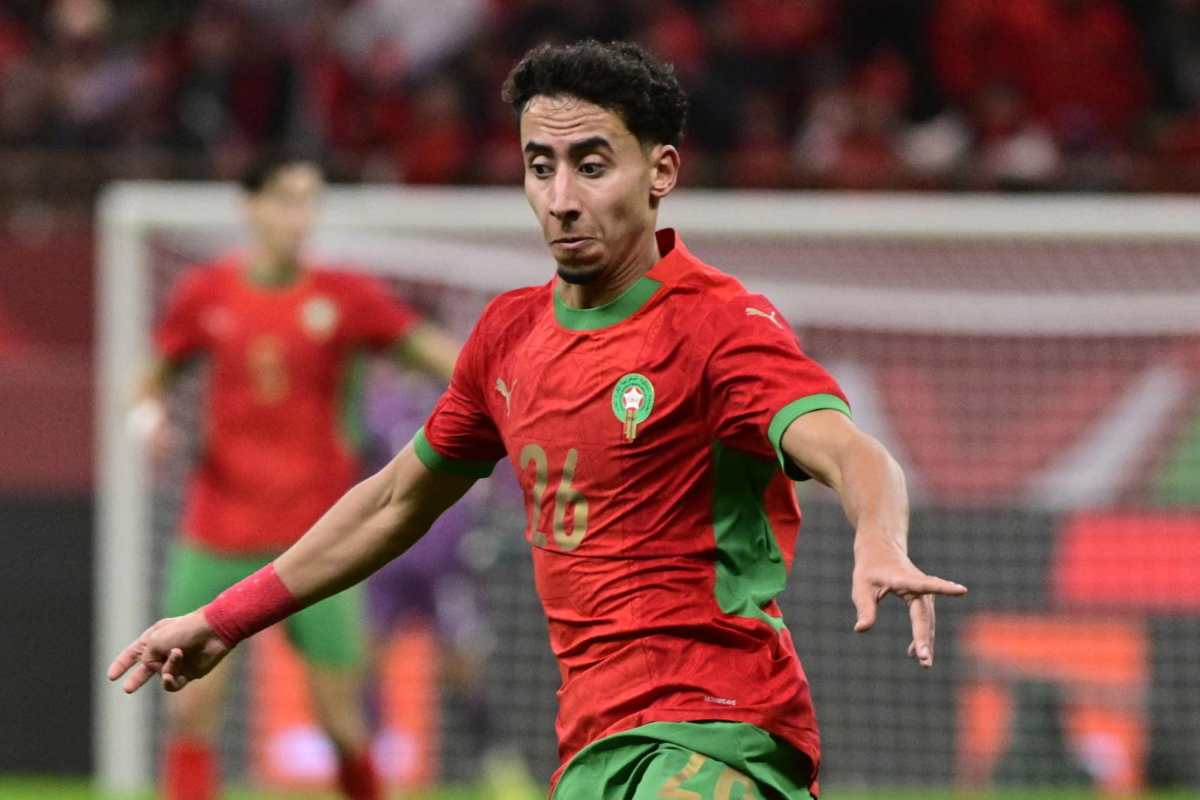 Salah Eddine con la maglia del Marocco