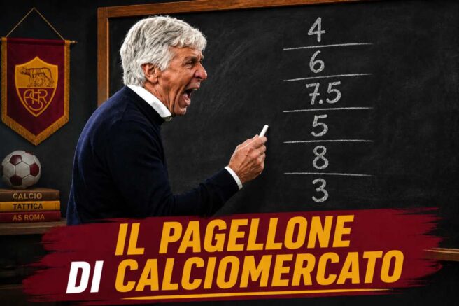 Gian Piero Gasperini, il voto al calciomercato