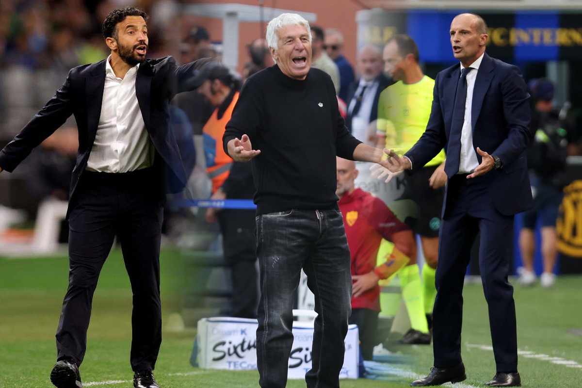 Amorim, Gasperini e Allegri a duello