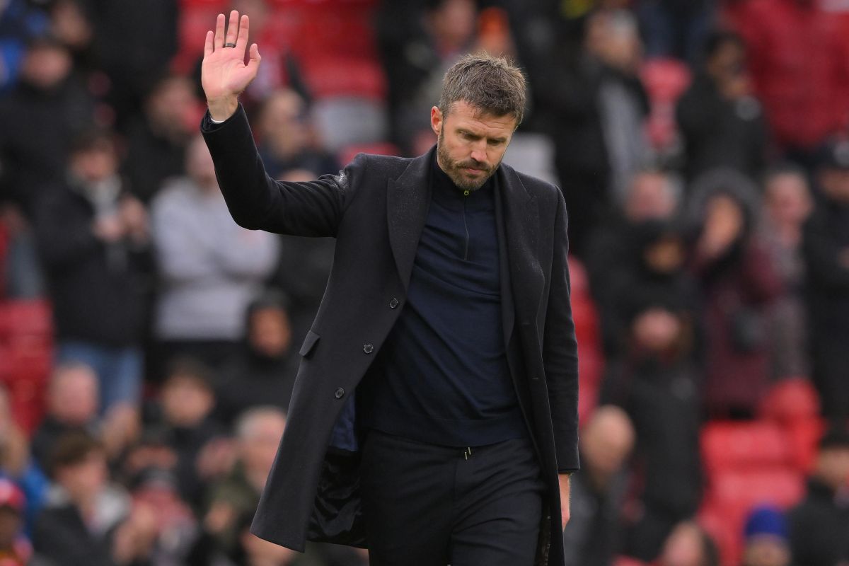 Carrick saluta il pubblico