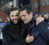 Fabregas e Chivu si salutano a bordo campo