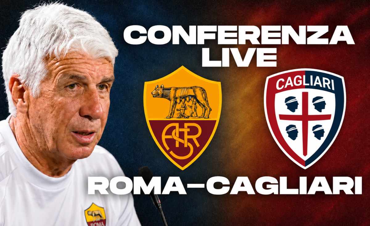 Gasperini in sala stampa