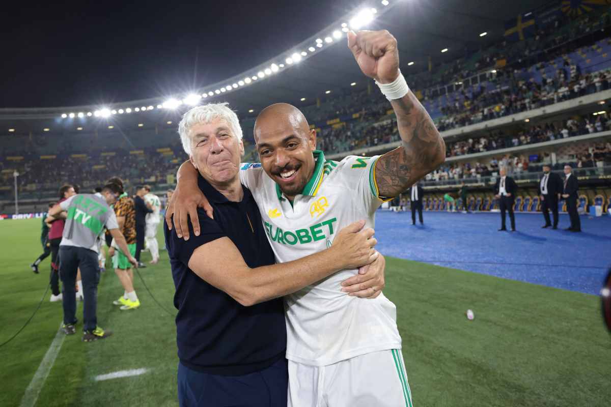 Malen e Gasperini esultano a Verona