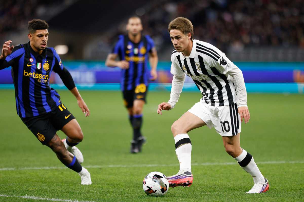 Yildiz durante Juventus-Inter