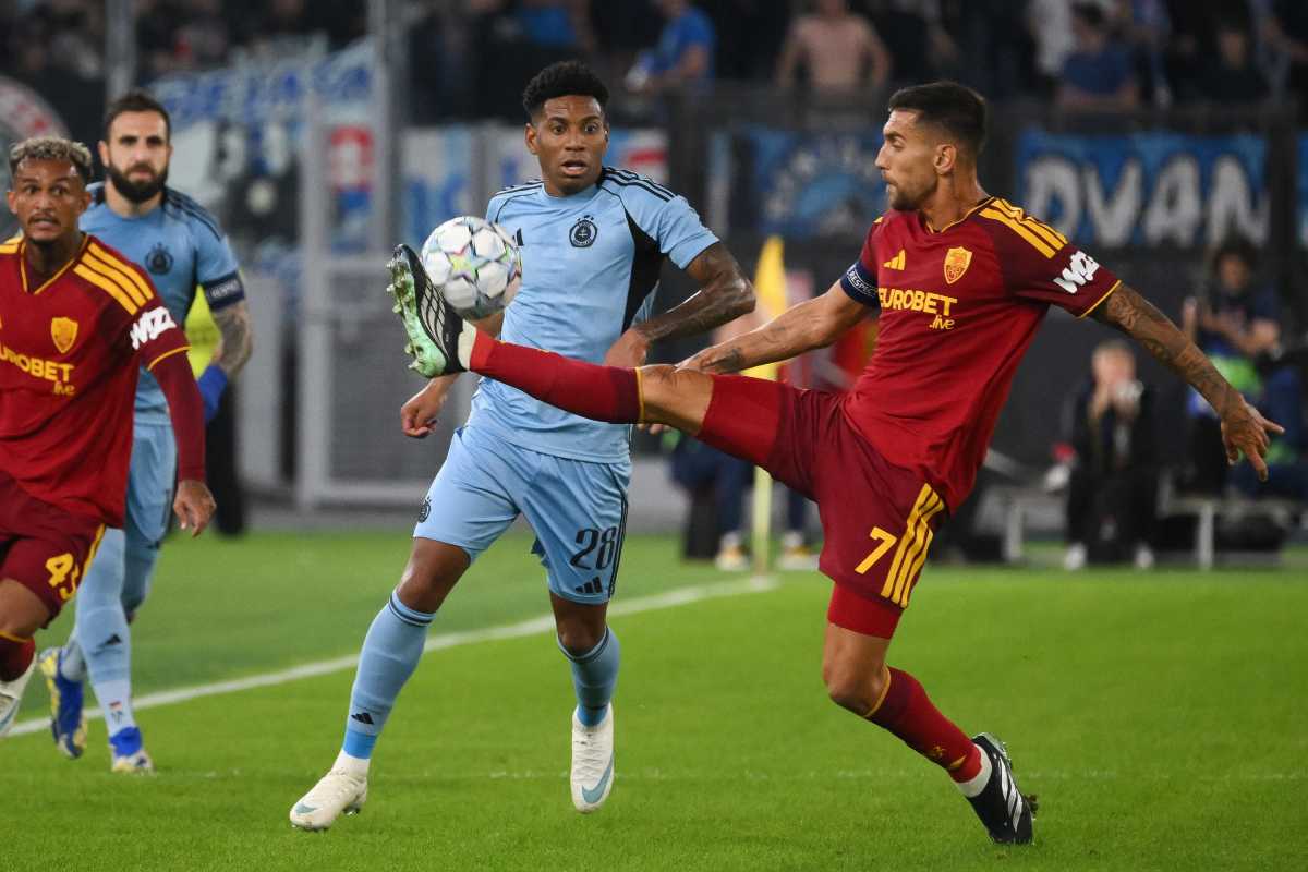 Pellegrini durante Roma-Slovan