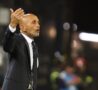 Luciano Spalletti si arrabbia in panchina