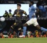 Matias Soulé durante Napoli-Roma