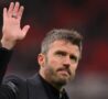 Carrick saluta i tifosi prima dell'esonero