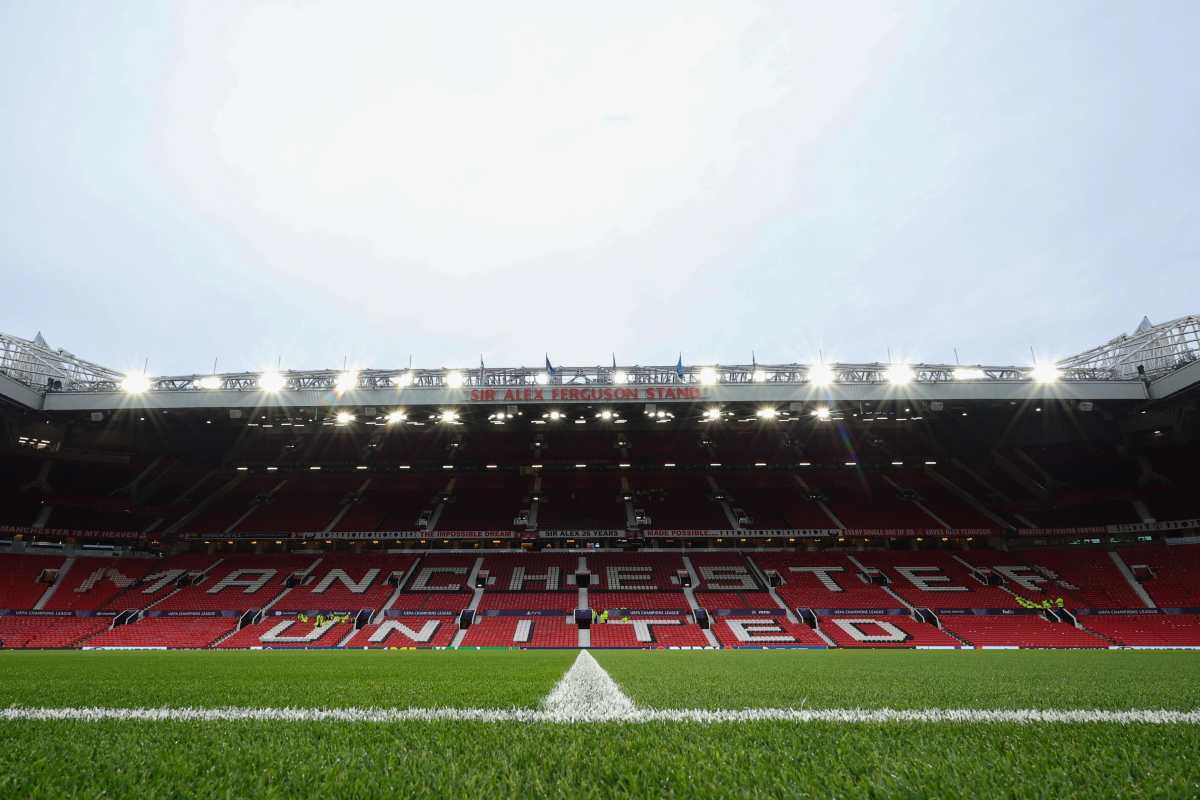 Old Trafford vuoto
