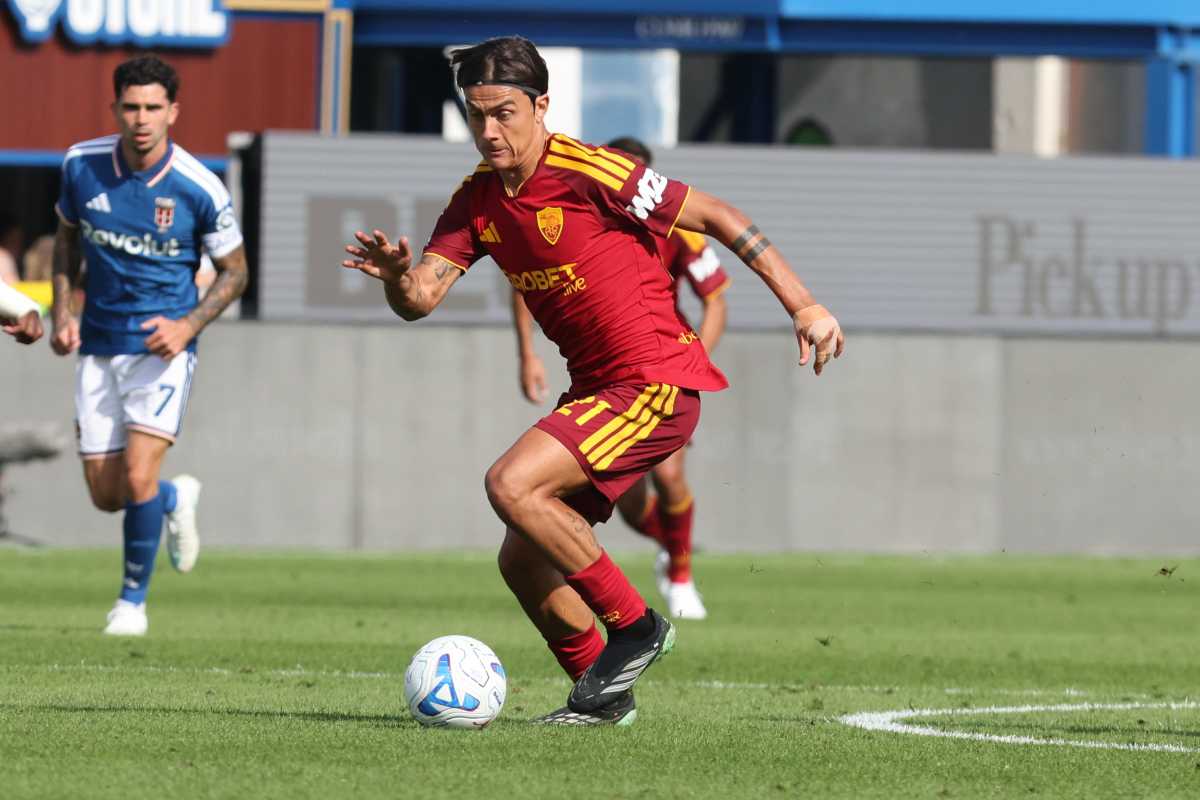Dybala durante Como-Roma
