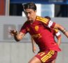 Paulo Dybala in azione con la Roma