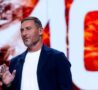 Francesco Totti sul palco